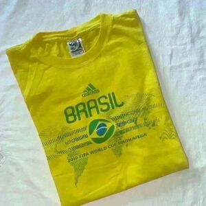 Adidas 2010 FIFA World Cup South Afrika Brasil Tshirt